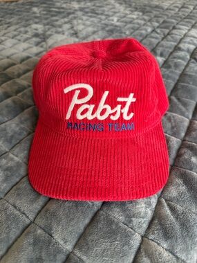 Pabst Racing Team Red Corduroy Cap - Urban Outfitters
